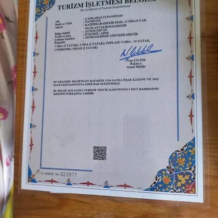 Homestay szállás Camlaraltipansiyon